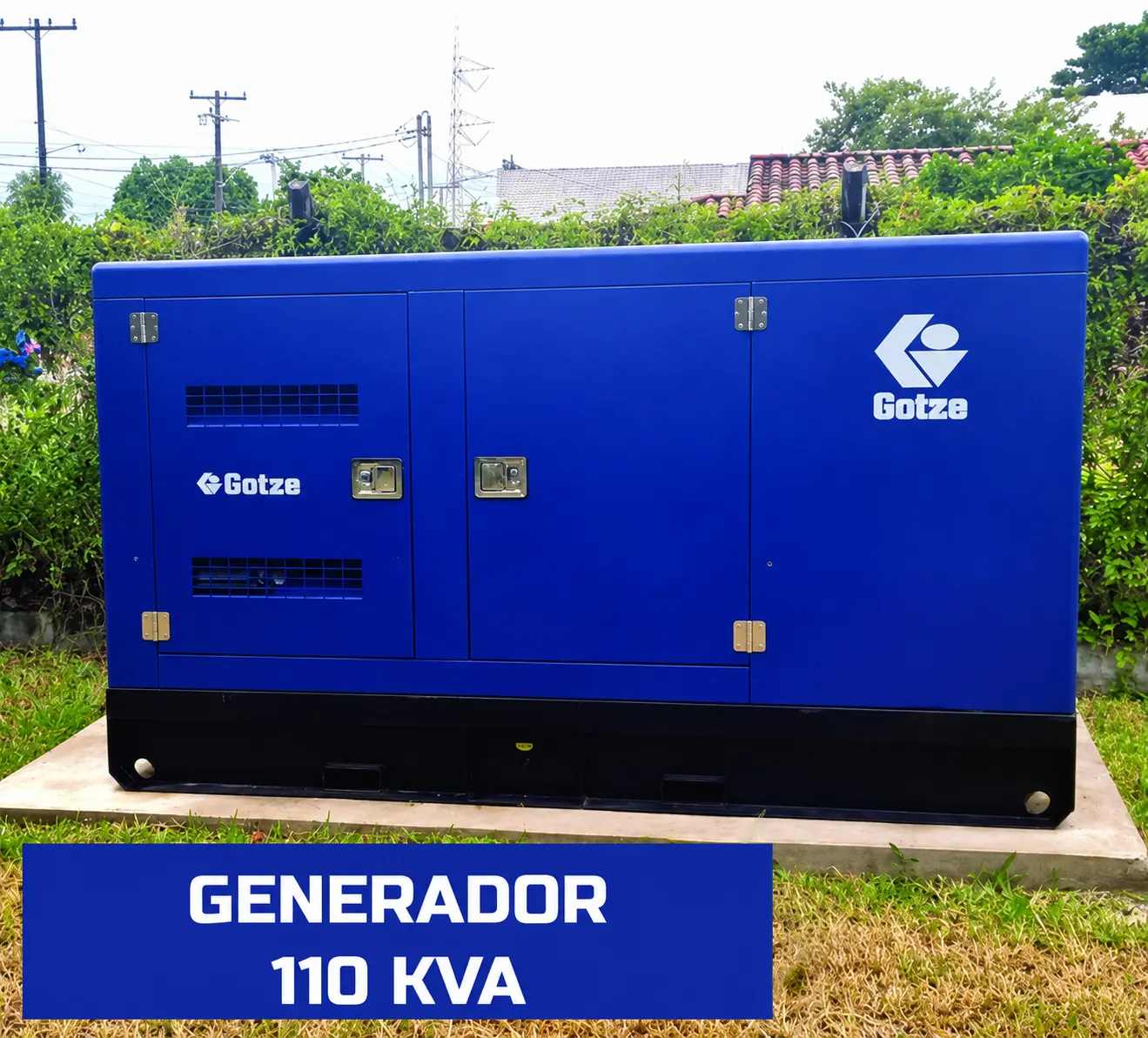 Generador de 110 KVA